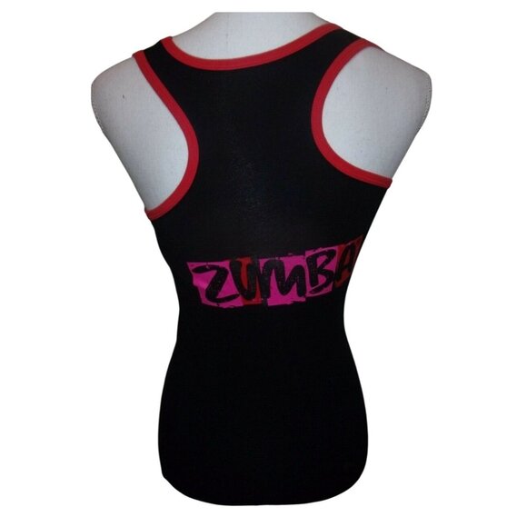 Zumba Rockin Like A Hurricane Racerback XS NWT - Picture 6 of 6